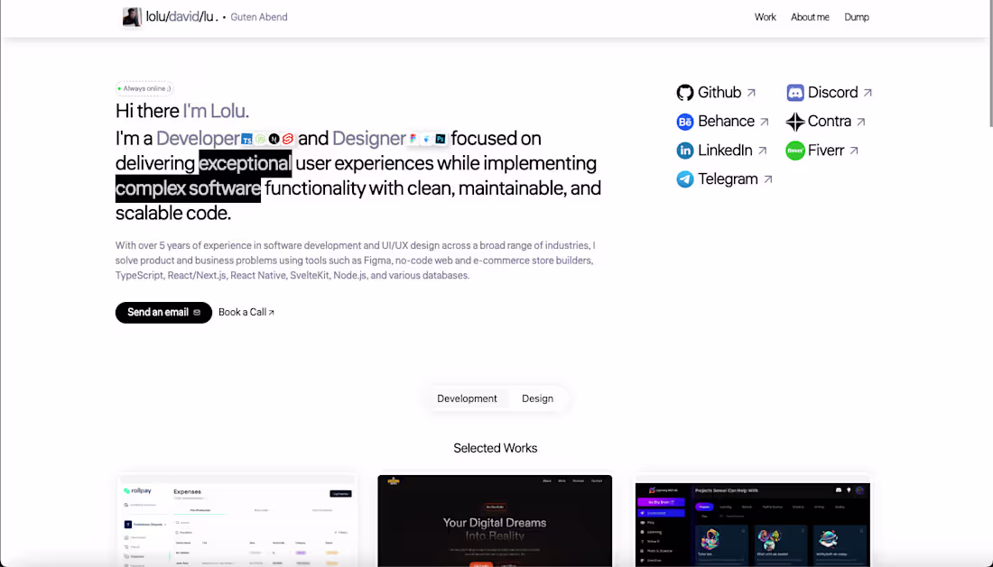 Cover image for Portfolio