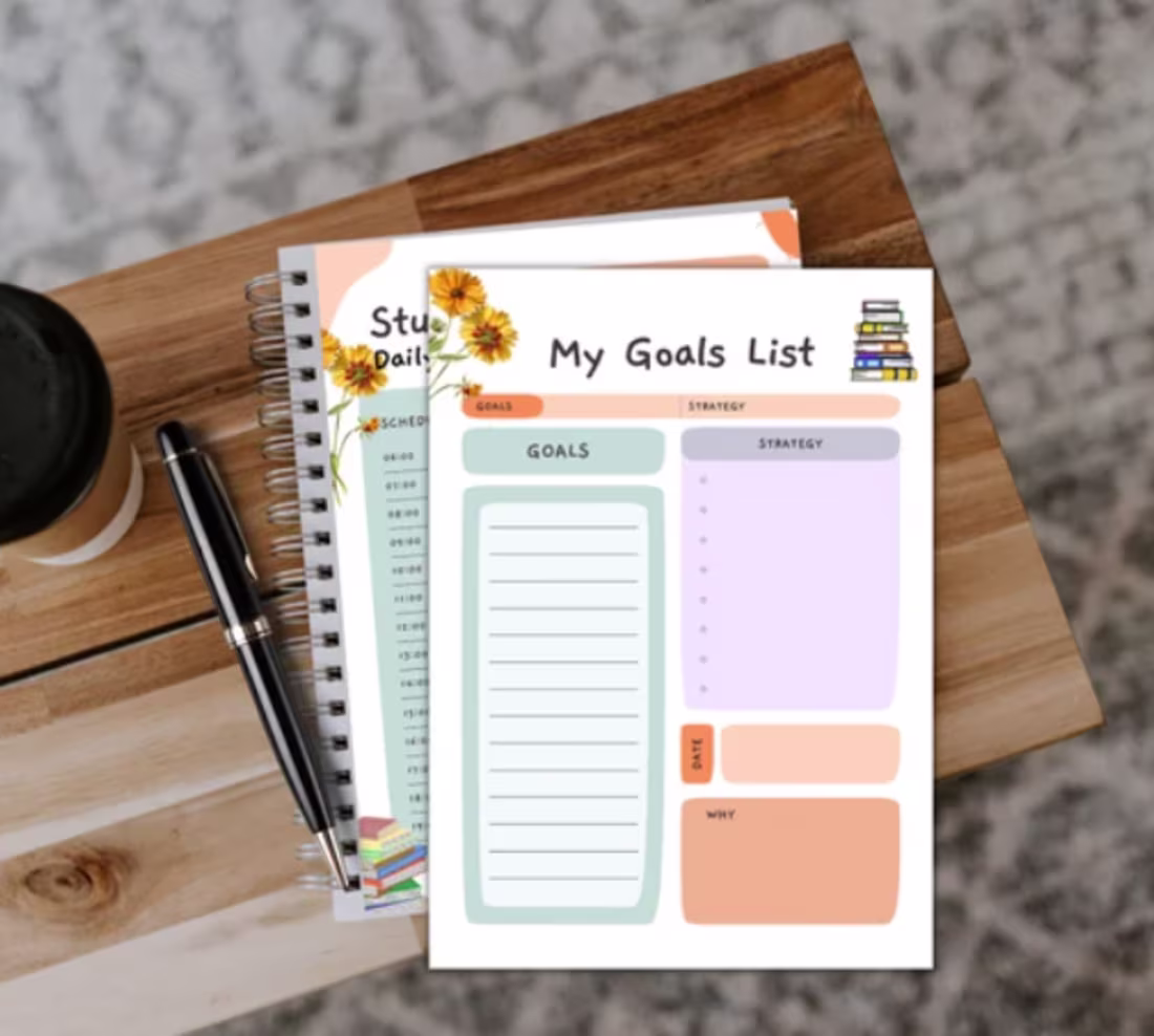 Cover image for Crush your goals, ace your days, and stay unstoppable! 📚✨ T...