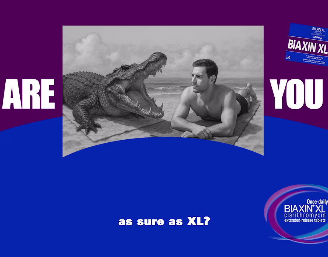 Cover image for Biaxin XL Advertisement