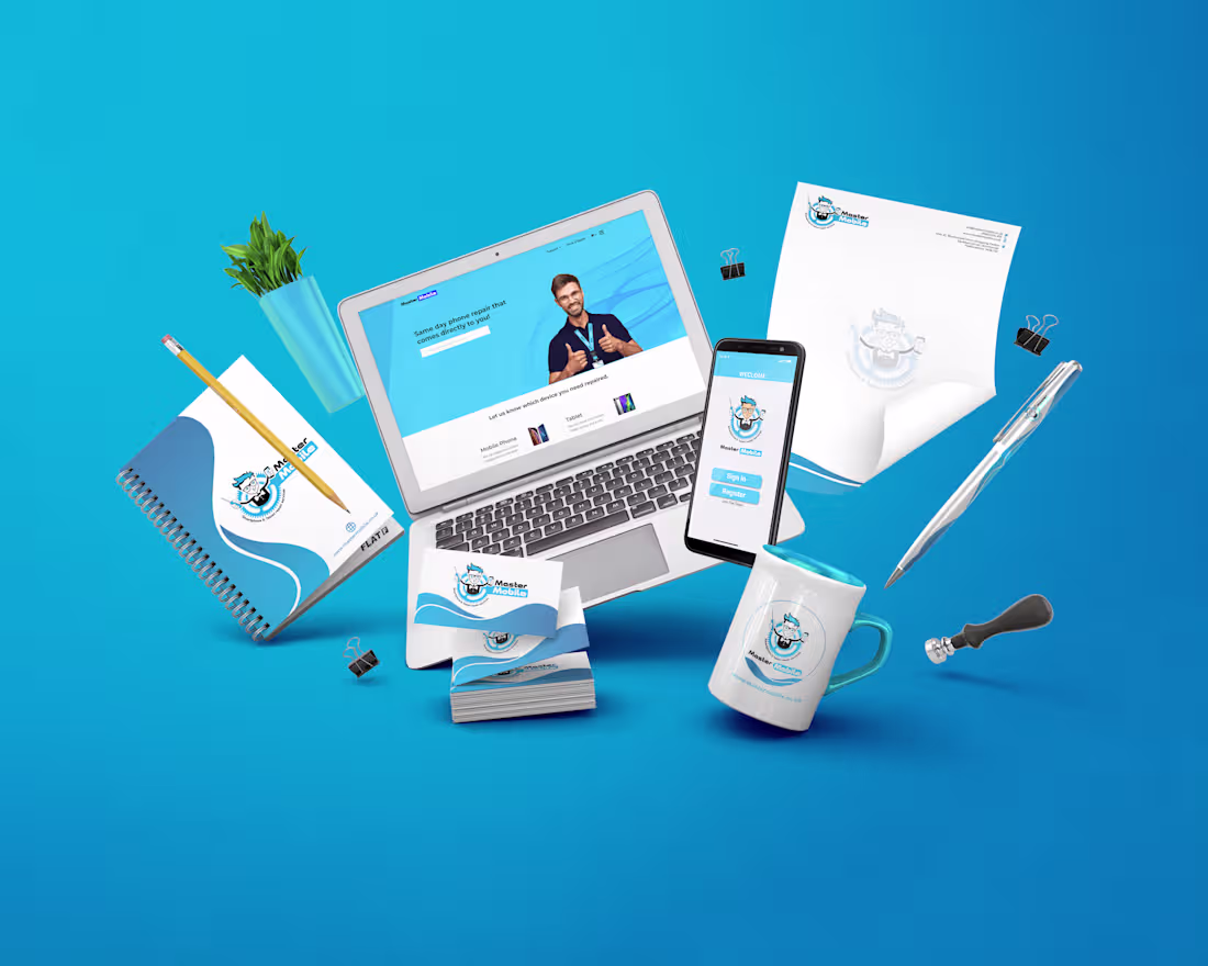 Cover image for Master Mobile Branding. Version - 01