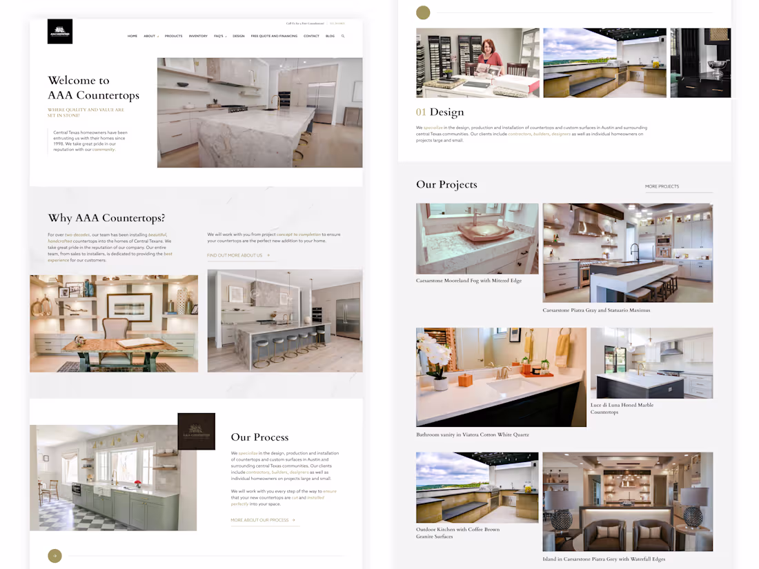 Cover image for Premium Business Home Furnishing Website Redesign