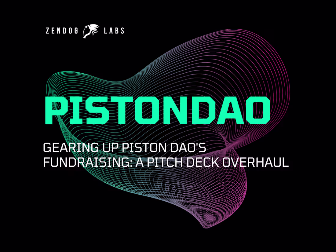 Cover image for Revving Up Piston DAO's Fundraising: A Pitch Deck Transformation
