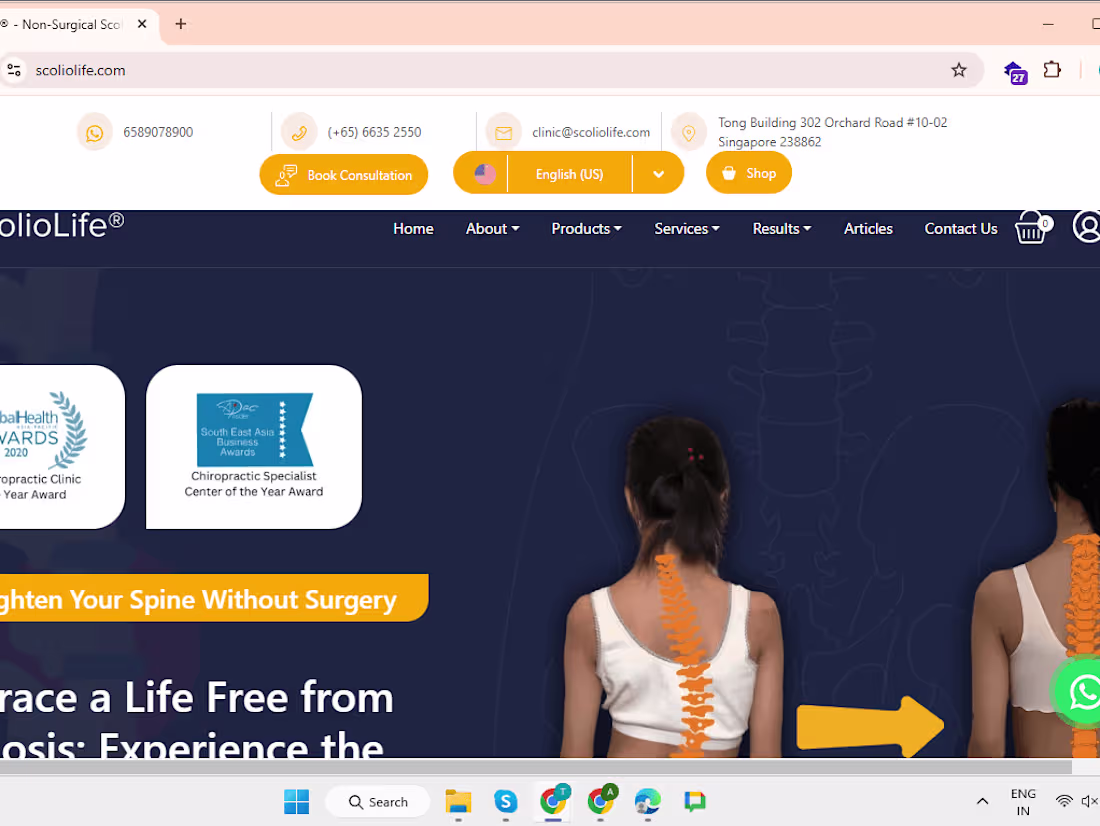 Cover image for Scoliolife