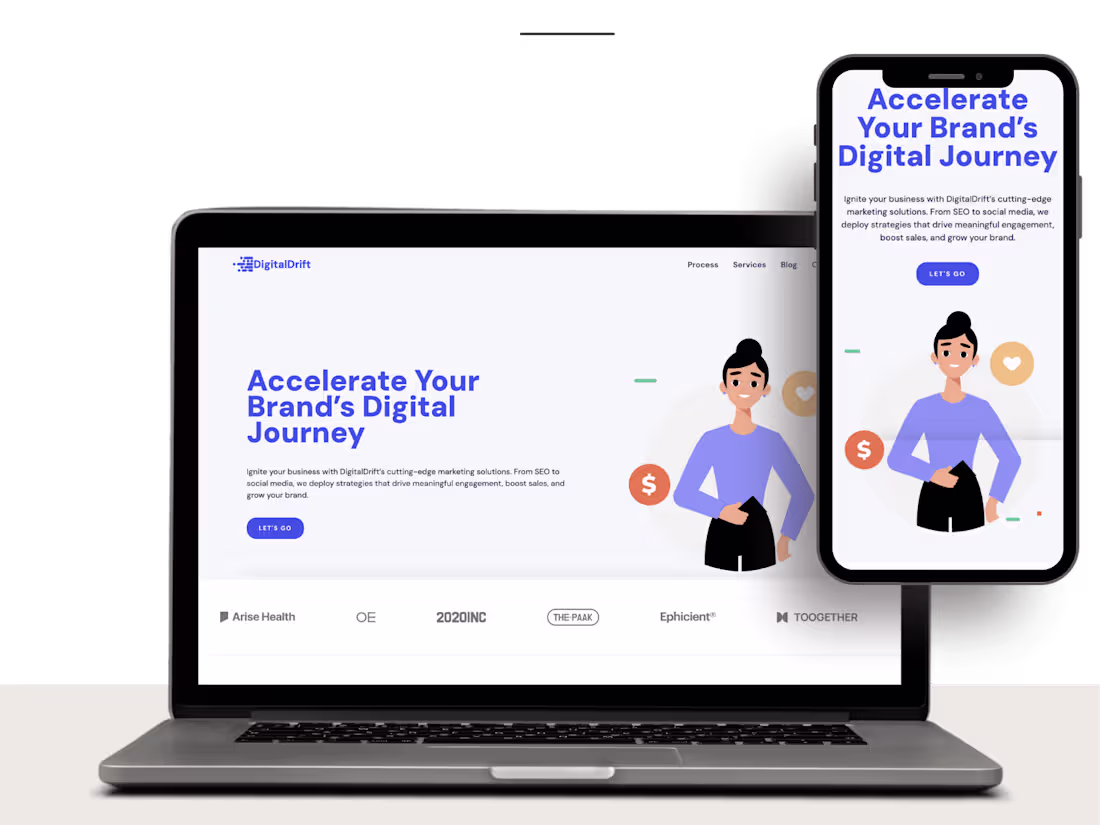 Cover image for Webflow Landing Page Development