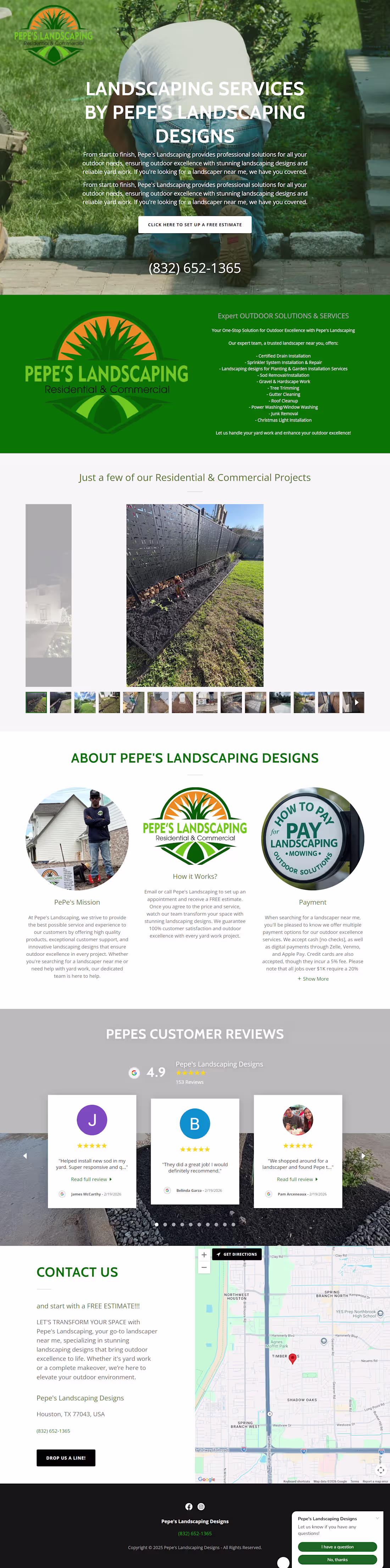 Cover image for Landscaping Business Website (WordPress)
Designed and