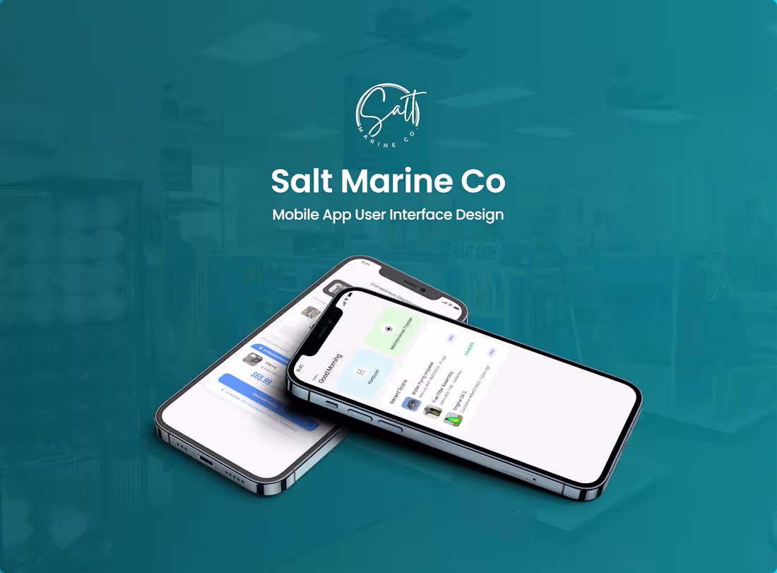 Cover image for Innovative Marine Industry Mobile App Design with AI Integra...