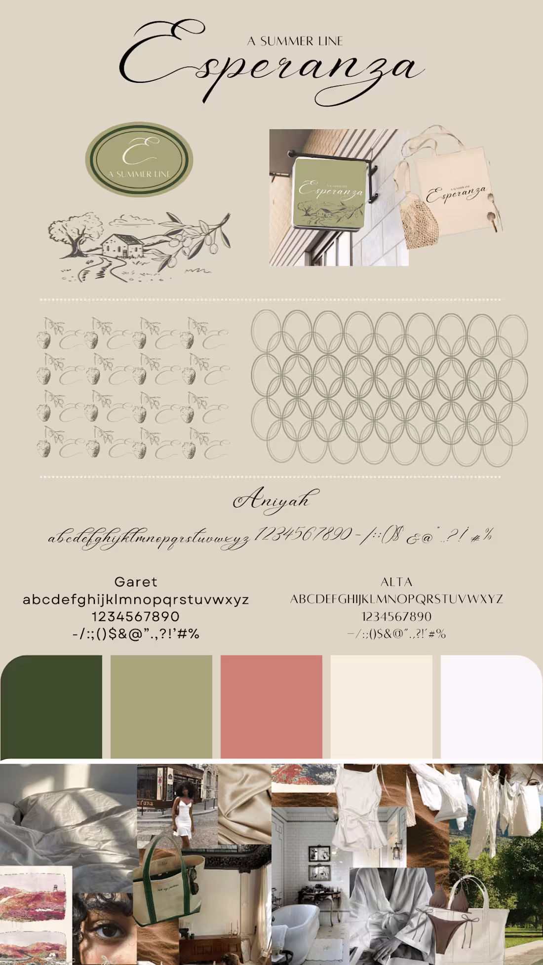 Cover image for Brand Development: Mediterranean-themed Summer Clothing Line