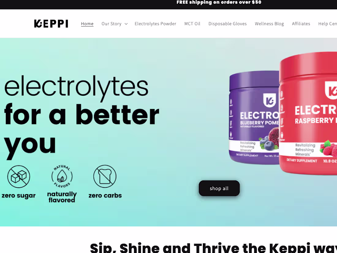 Cover image for Customer Review Compilation for Keppi Electrolyte Supplement