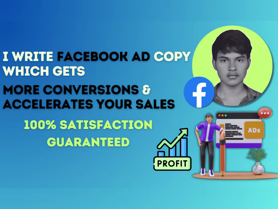 Cover image for Craft High Impact Facebook Ad Copy For Sales And Lead Generation
