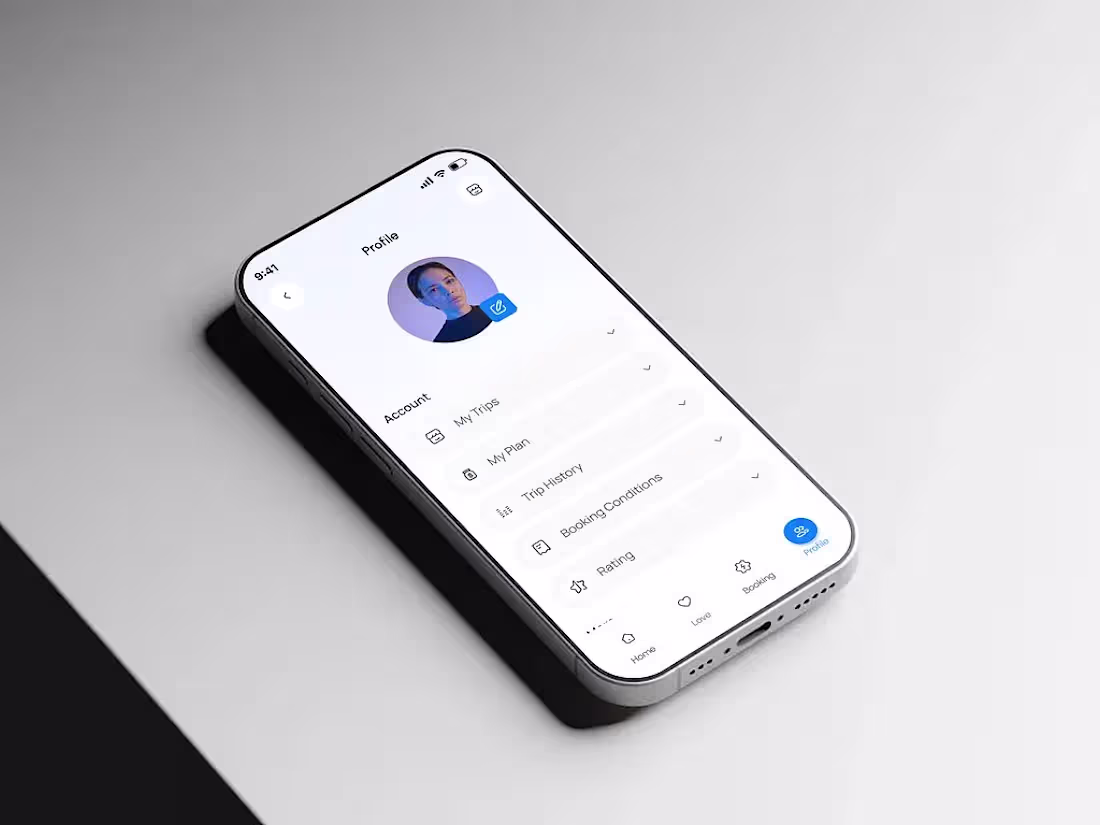 Cover image for Profile Mobile App Design