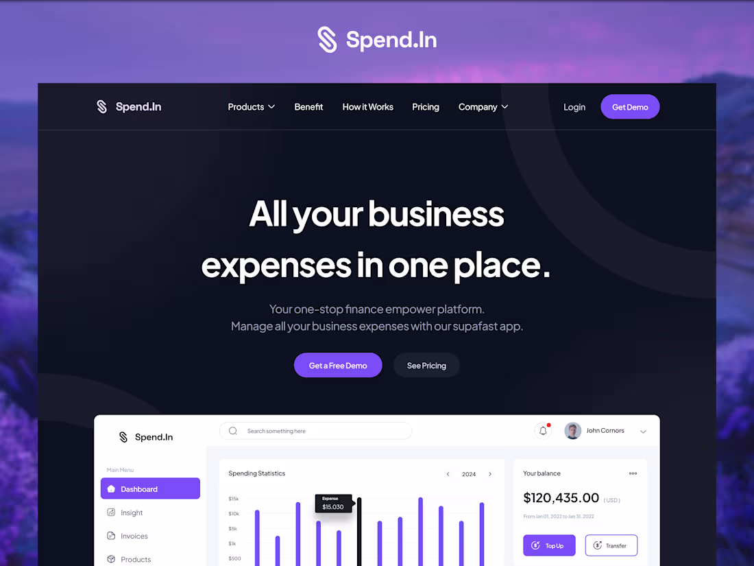 Cover image for SpendIn - Figma to Framer Development