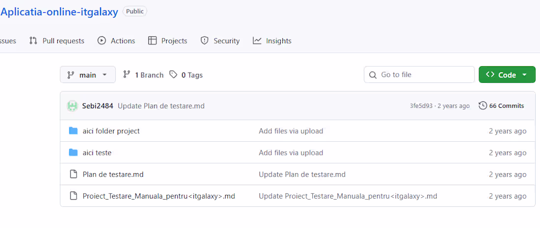 Cover image for QA Manual Testing Project: itgalaxy