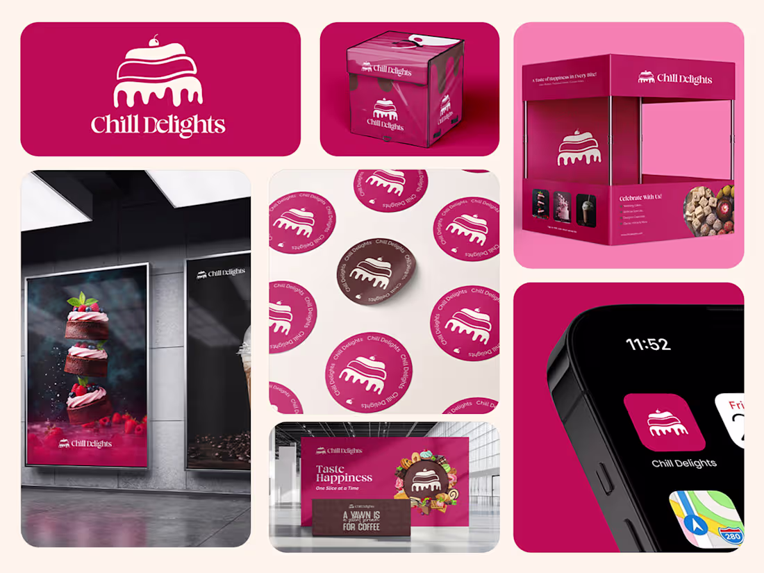 Cover image for Chill Delights | Bakery Brand