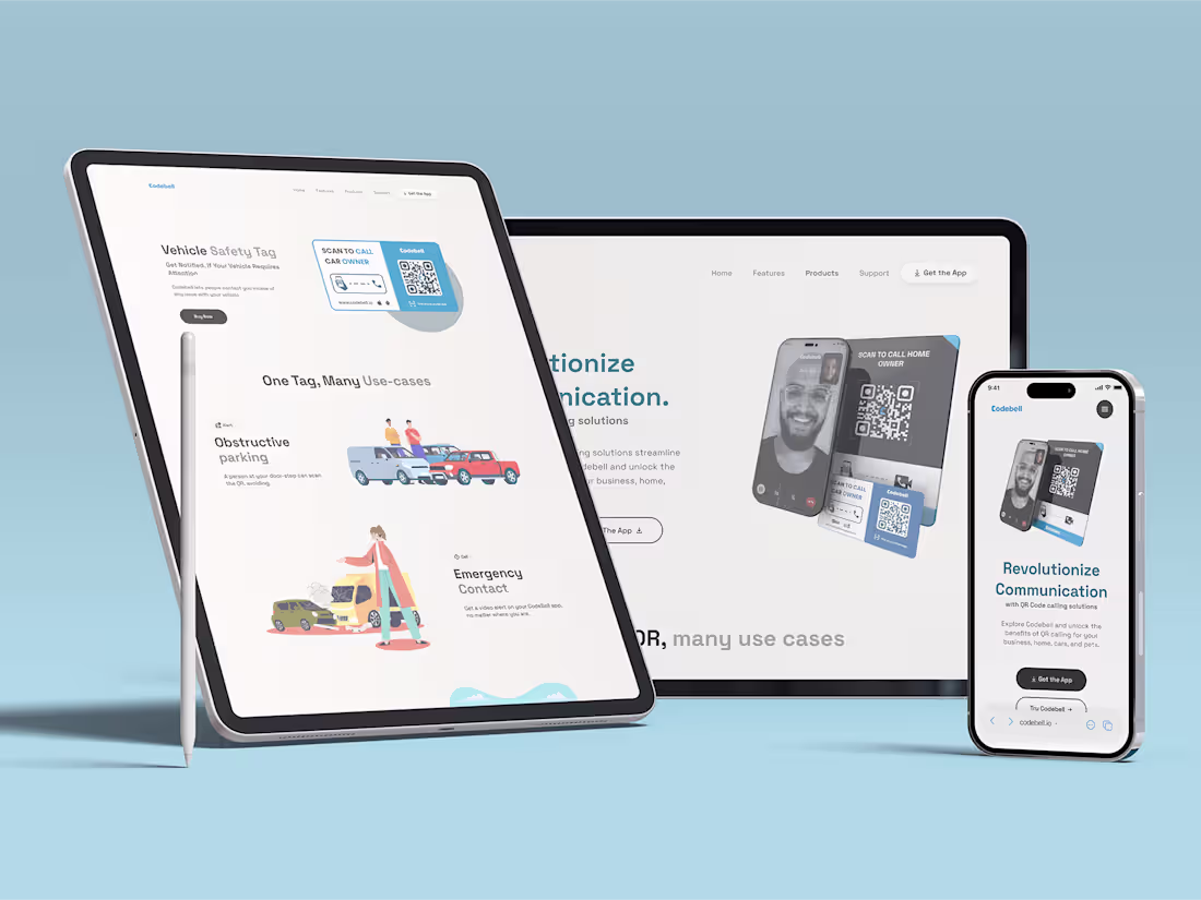 Cover image for Modern & Responsive Website UI/UX Design