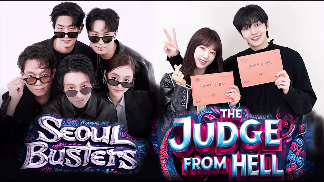 Cover image for The Judge from Hell & Seoul Busters Review In Hindi 💗 KOREAN D…