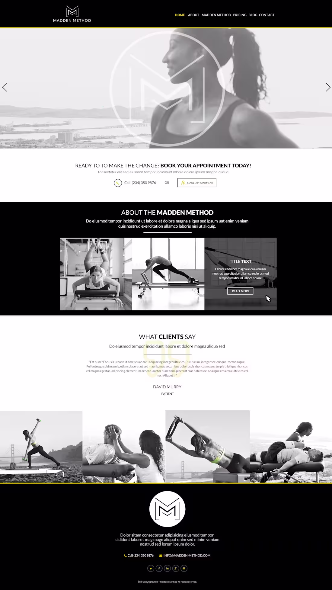 Cover image for Madden Method 