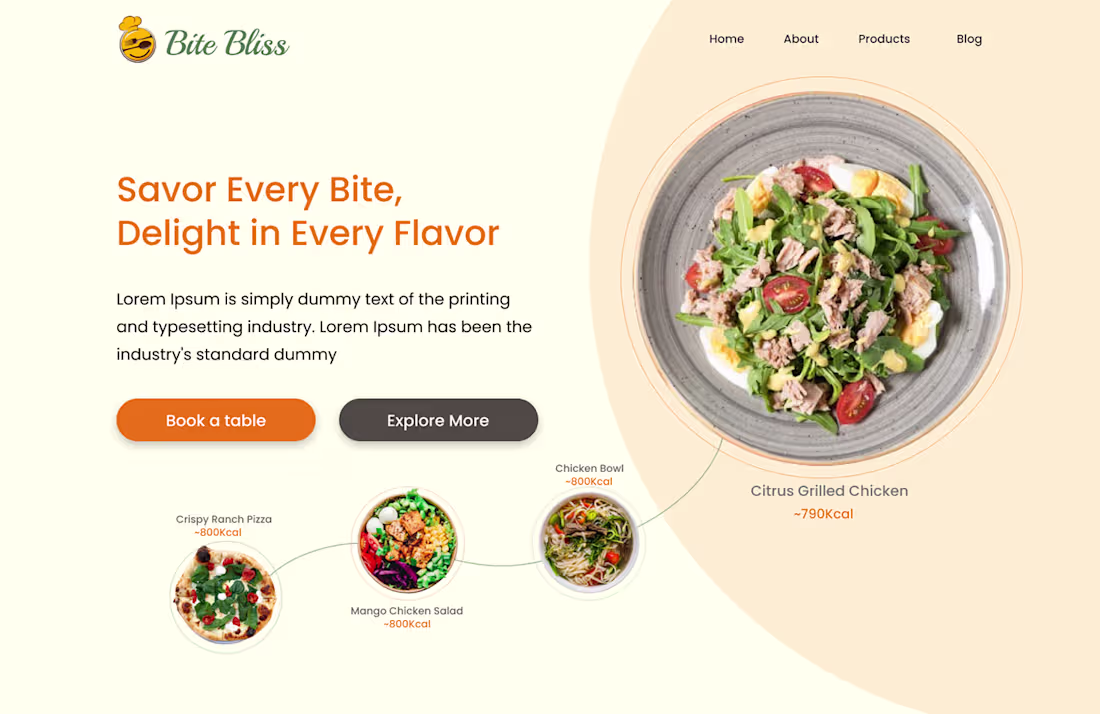 Cover image for Bite Bliss - Savor Every Bite, Delight in Every Flavor on Behan…