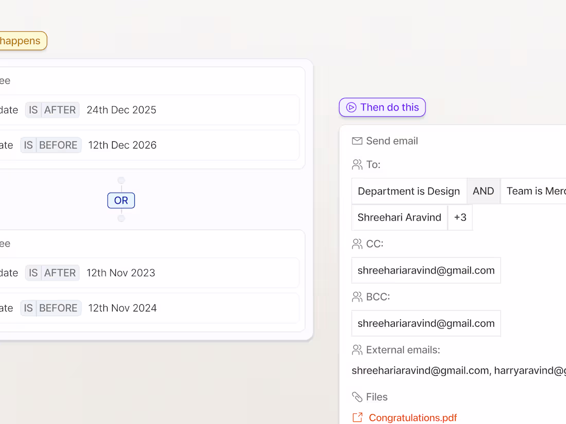 Cover image for Workflows for Craze HR 🚀 Excited to see this in the wild!