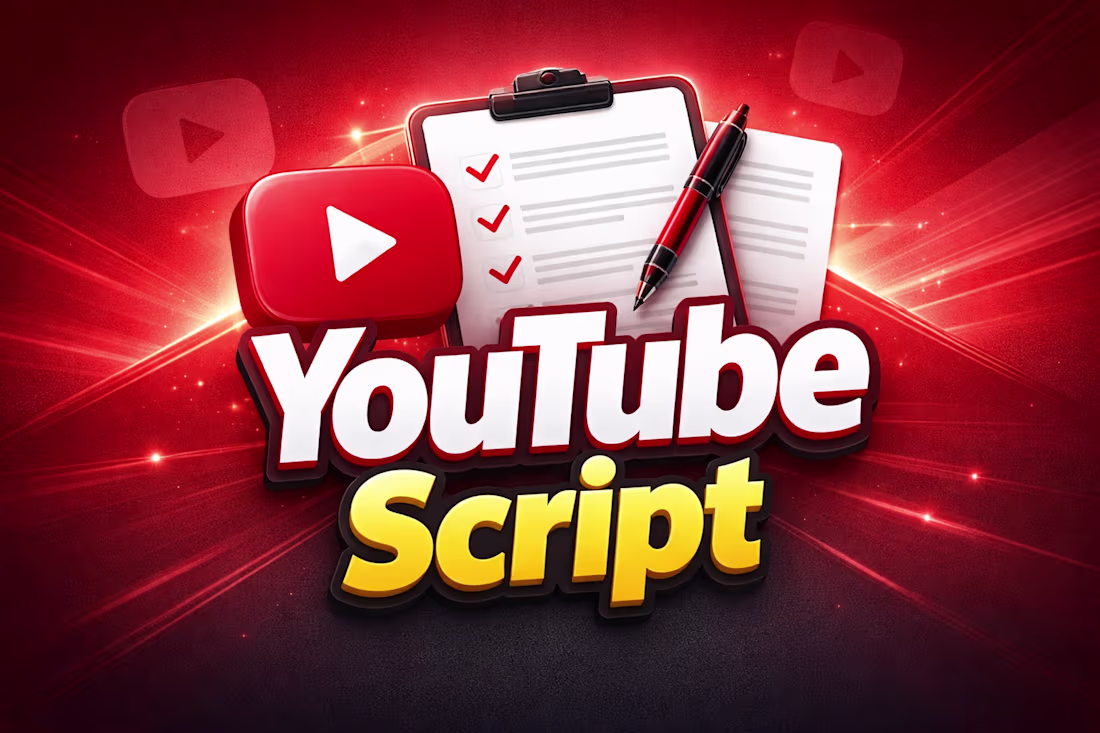 Cover image for Script for Youtube Channel
