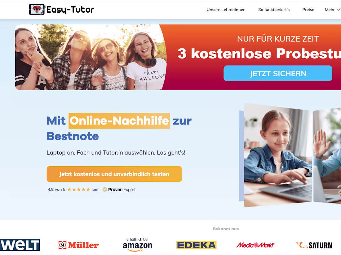 Cover image for Easy-Tutor