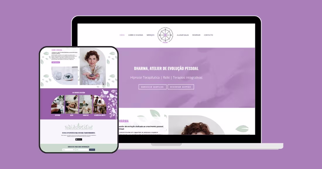 Cover image for Dharma Branding & Website Design Project