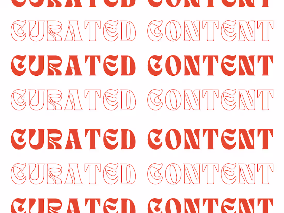 Cover image for Curated Content