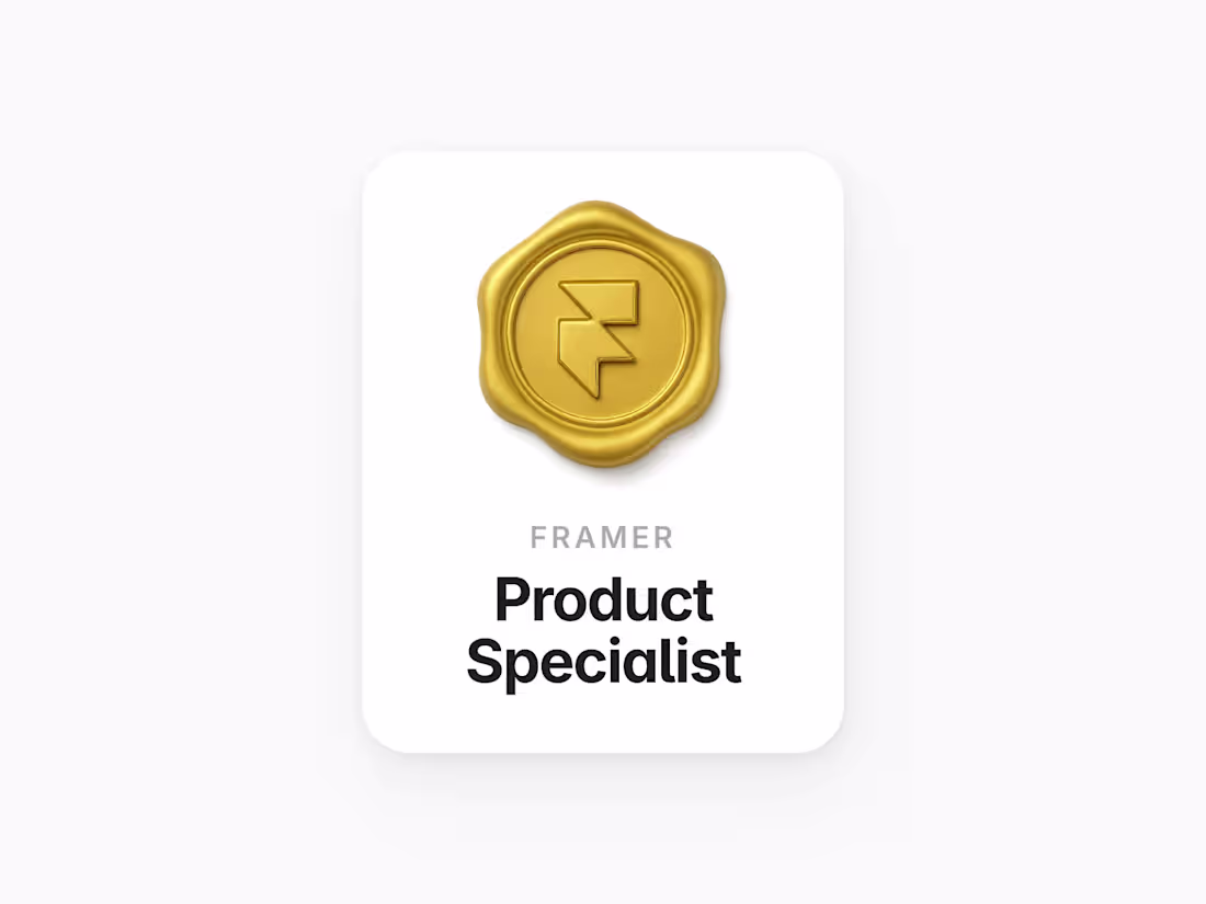 Cover image for Enterprise Product Specialist at Framer