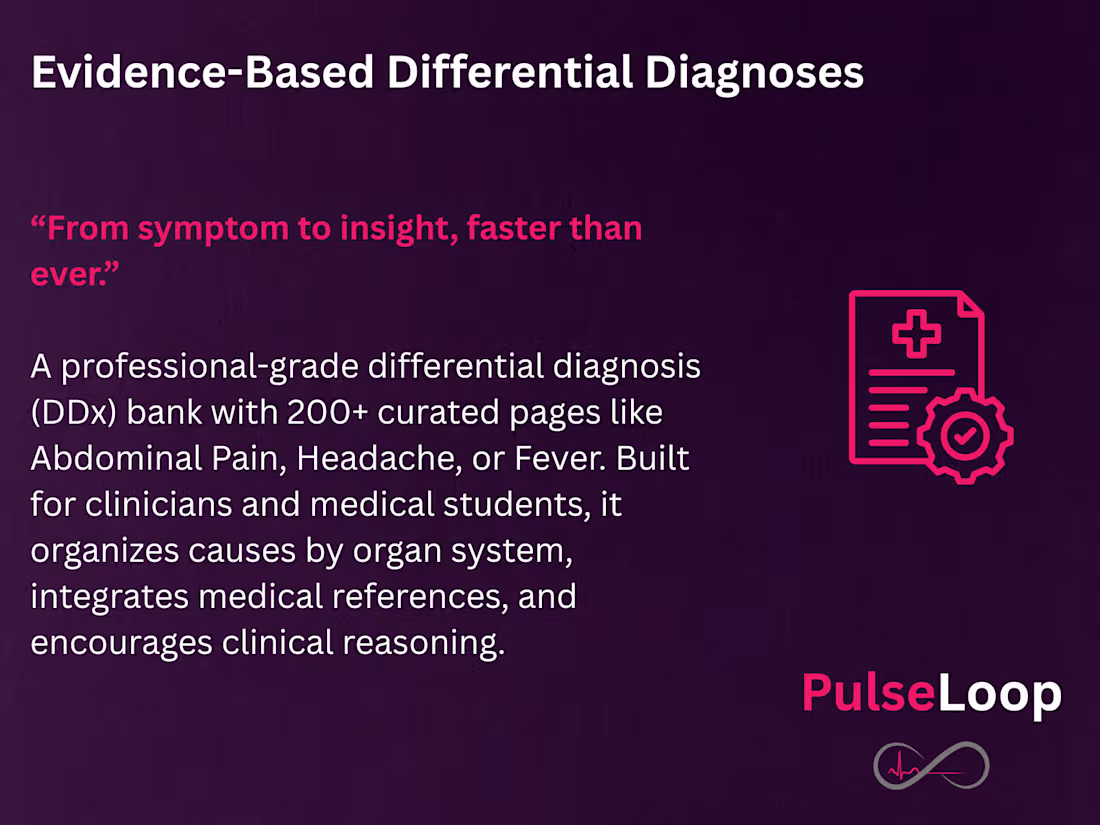 Cover image for Evidence-Based Differential Diagnoses
