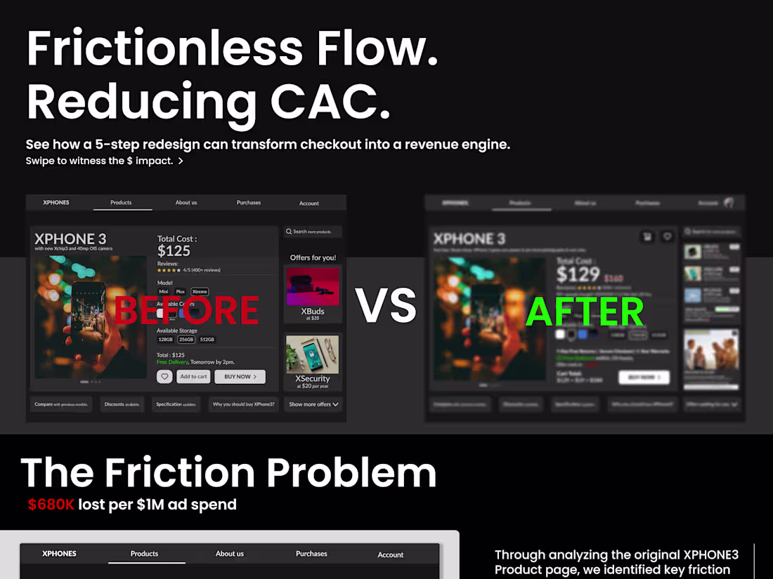 Cover image for  Redesign That Cut Drop-Off 27% & Boosted CTR 42%