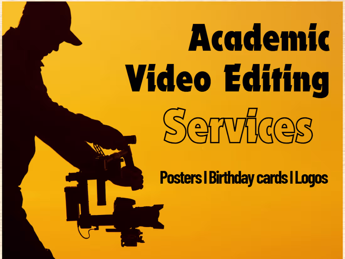 Cover image for Video Editing/2D Video Editing