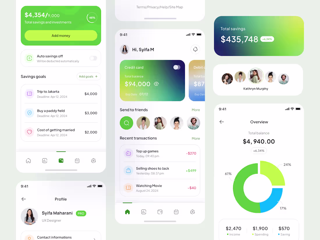 Cover image for Digital Wallet Mobile App Design