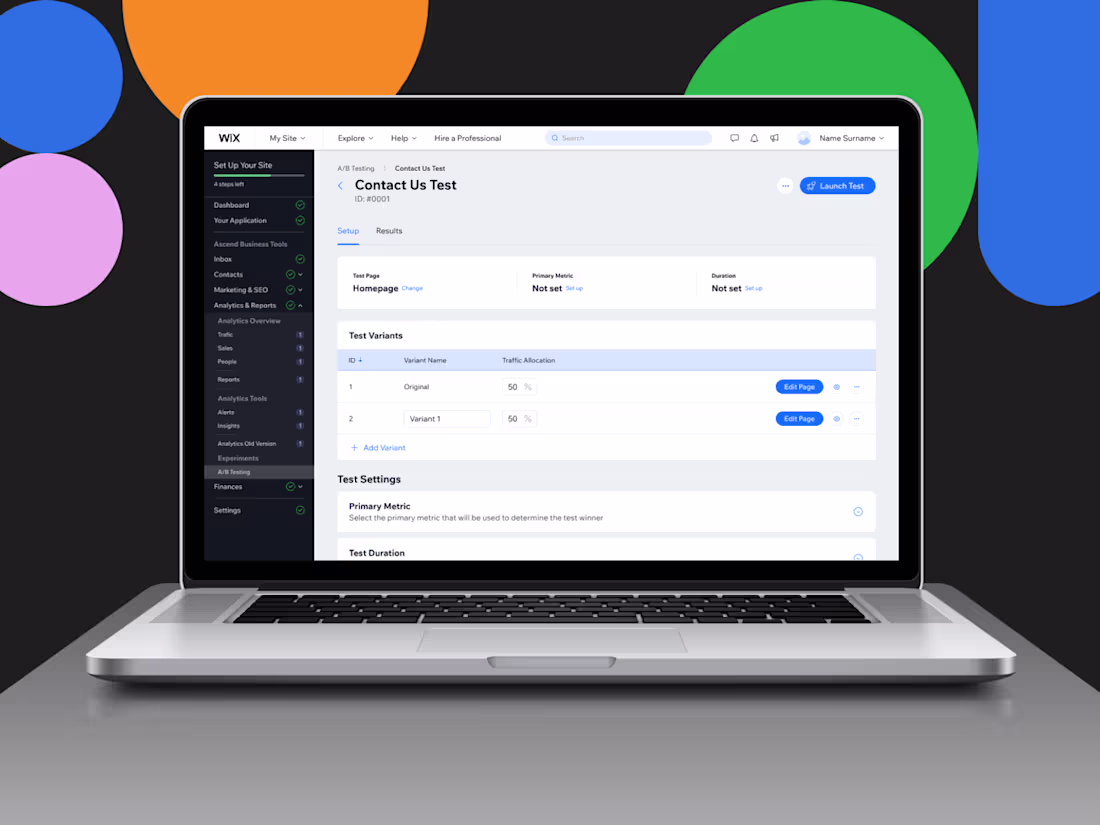 Cover image for A/B testing for Wix sites