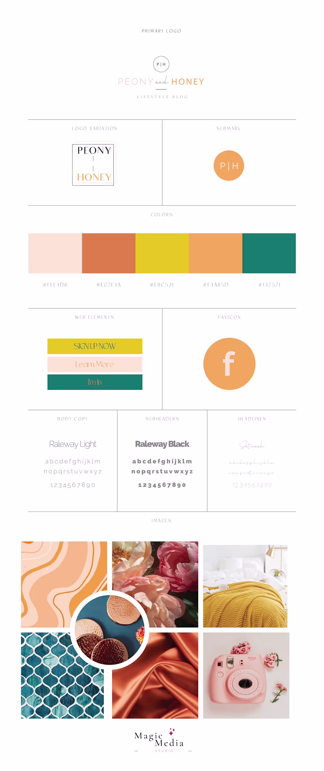 Cover image for Peony and Honey Lifestyle Blog