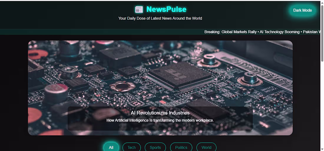 Cover image for A futuristic front-end eCommerce design crafted with glowing...