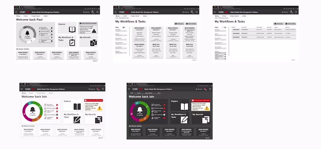 Cover image for HSBC, Global Model Risk Management Platform​