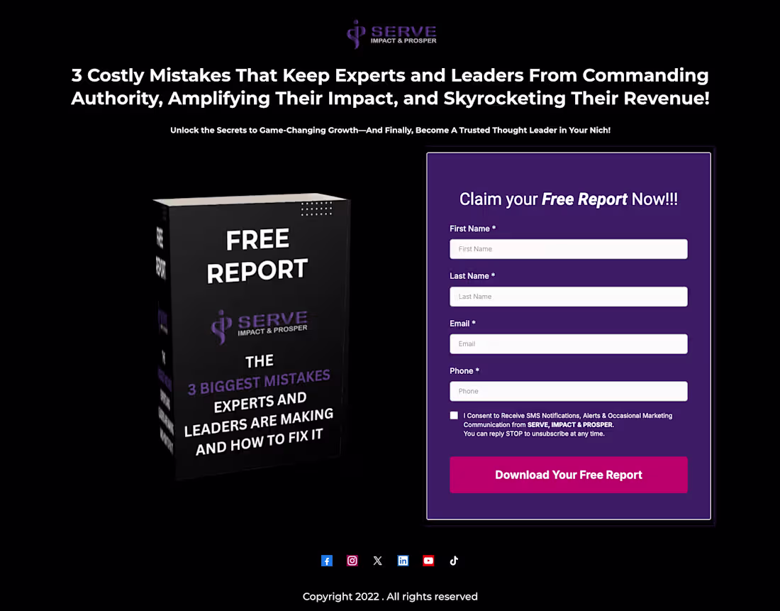 Cover image for Gohighlevel Masterclass Funnel