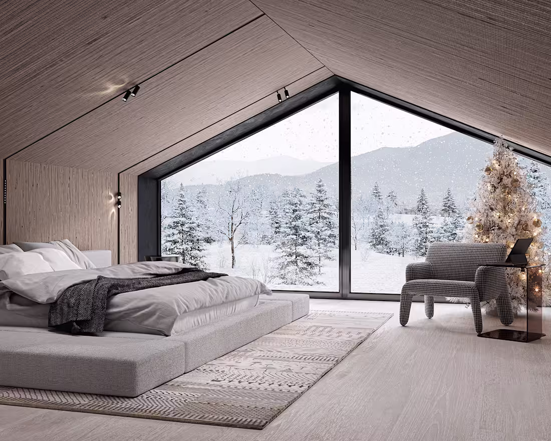 Cover image for Mirror cabin design :: Behance