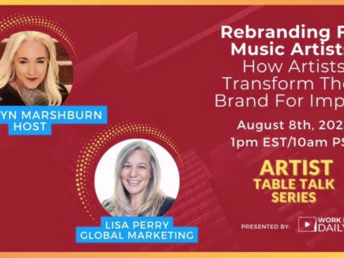 Cover image for Rebranding For Music Artists Livestream Event