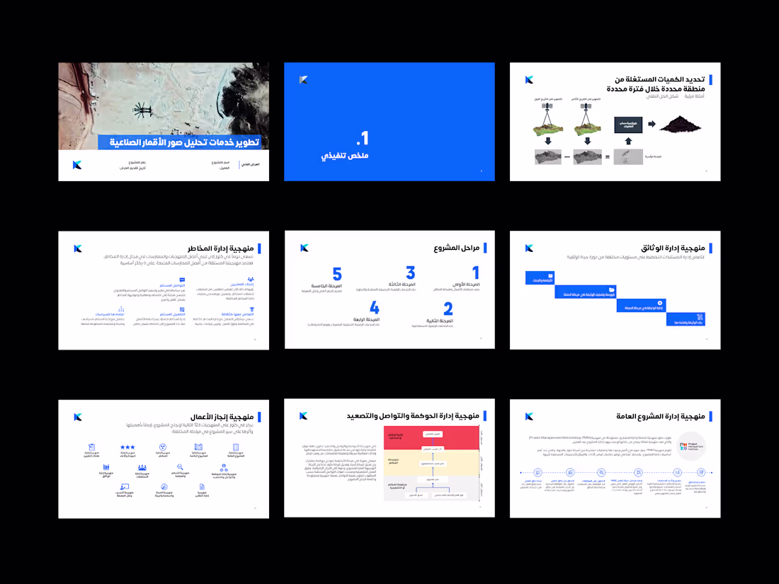 Cover image for KluesAI (Tech Startup) | PPT Proposal Design 