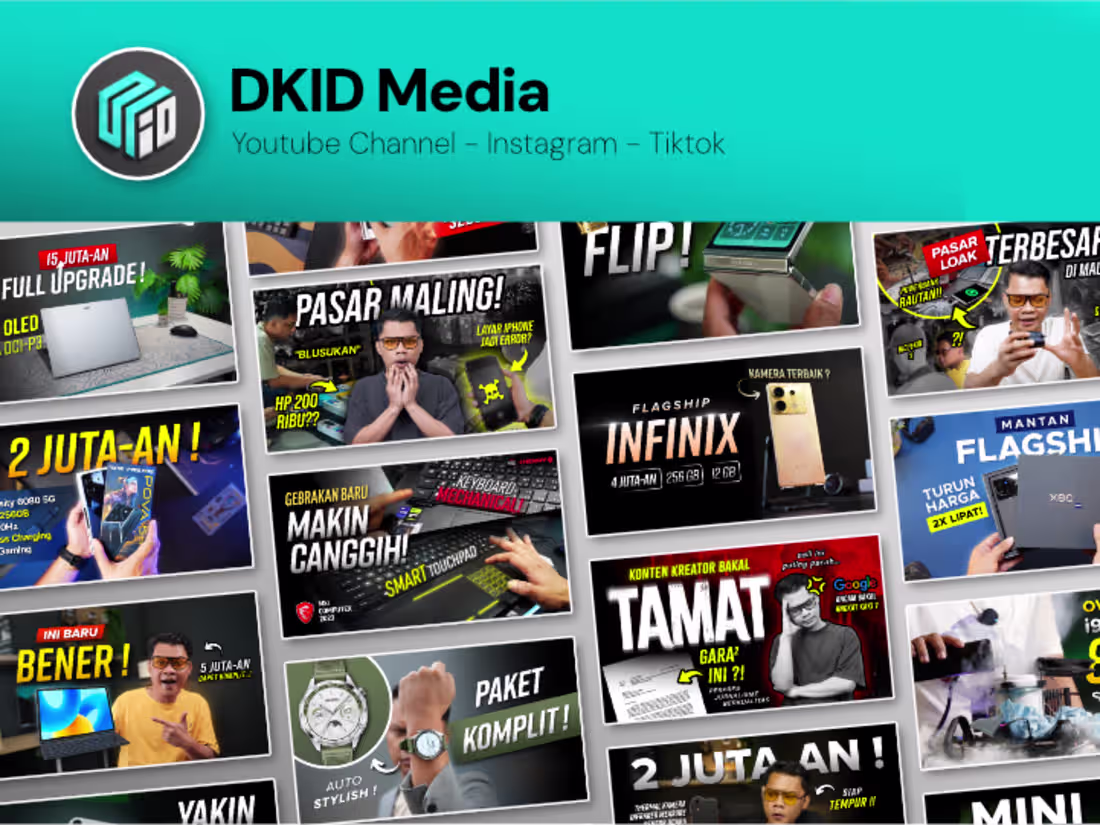Cover image for DK ID Media - Thumbnail Design