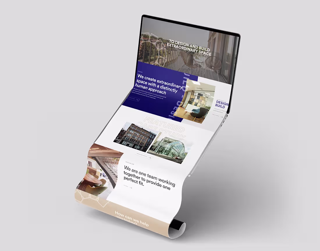 Cover image for Cooper - Construction Company website