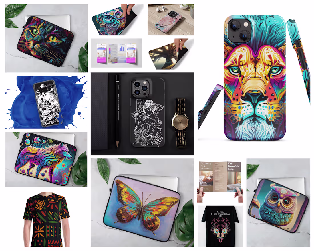 Cover image for Print Merch and Designs