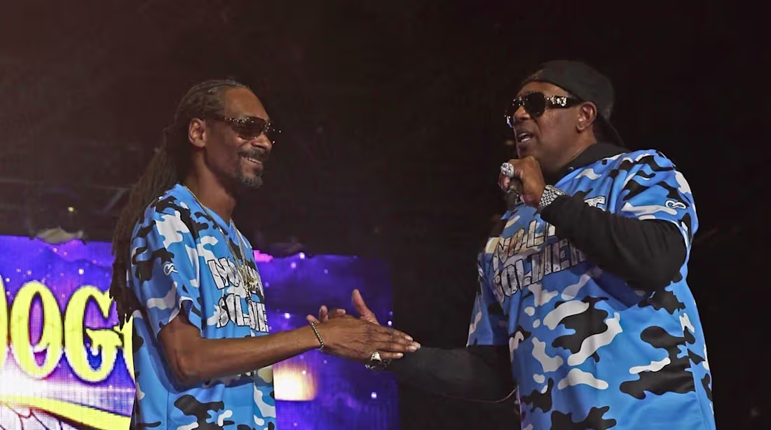 Cover image for Custom Stage T-Shirt for Master P and Snoop Dogg at Essence ...