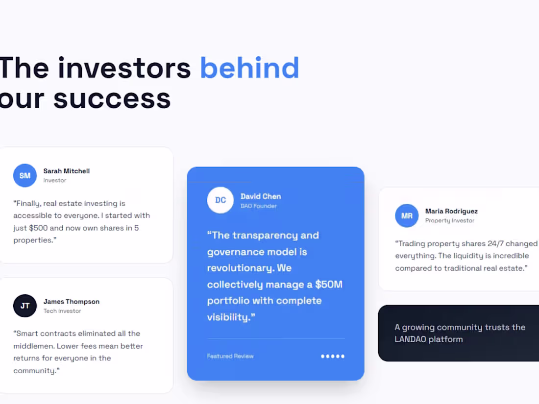 Cover image for Landao is a Web3 platform