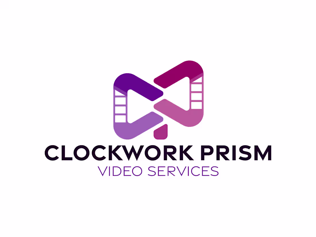 Cover image for Clockwork Prism | Rebranding for a Video Production Company