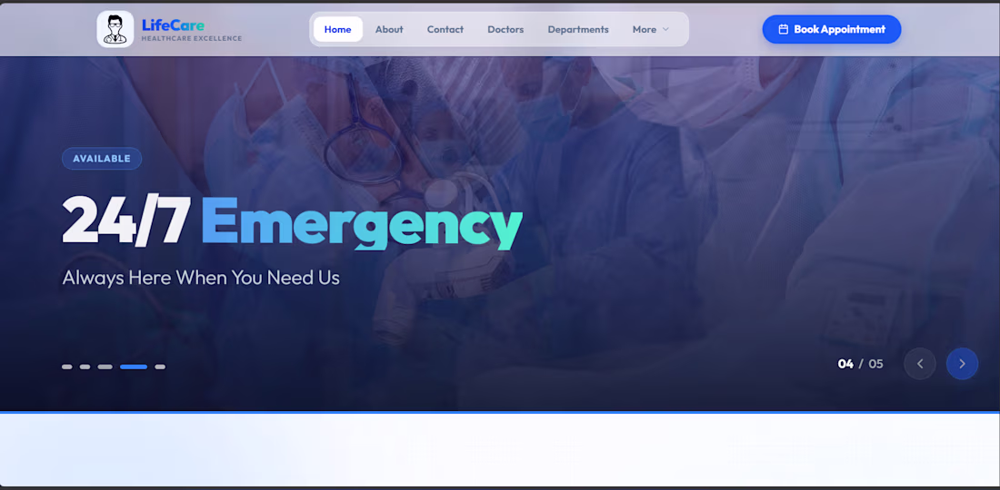 Cover image for 🚀 Built a Modern Healthcare