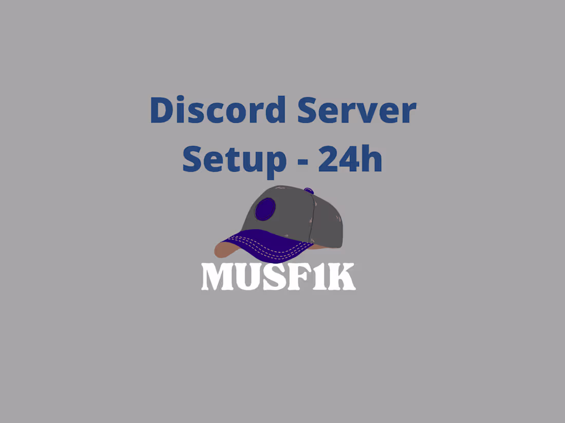 Cover image for Discord Server Setup