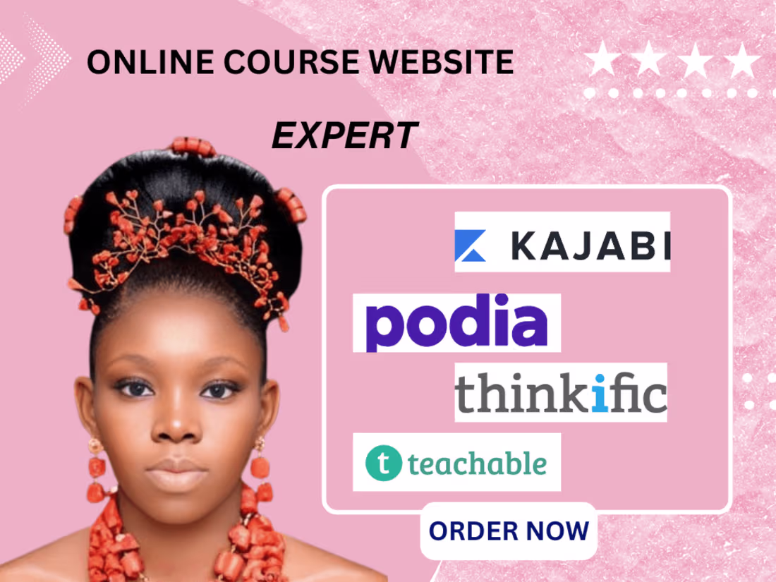 Cover image for  Kajabi/Kajabi Online course/Kajabi Website