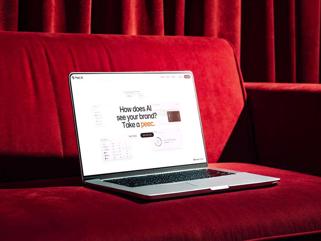 Cover image for Website for AI Startup Peec AI