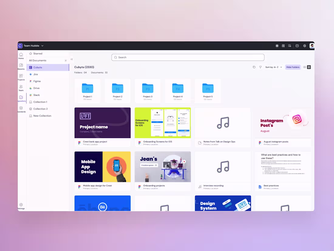 Cover image for Cubyts Repository: SaaS platform for all design documentation